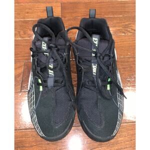 Nike Black White Volt Youth Sneakers Size 5Y Streetwear Sportcore Athletic Shoes